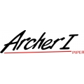 Piper Archer I Decal-Sticker 2 3/4" high by 8.5" wide!